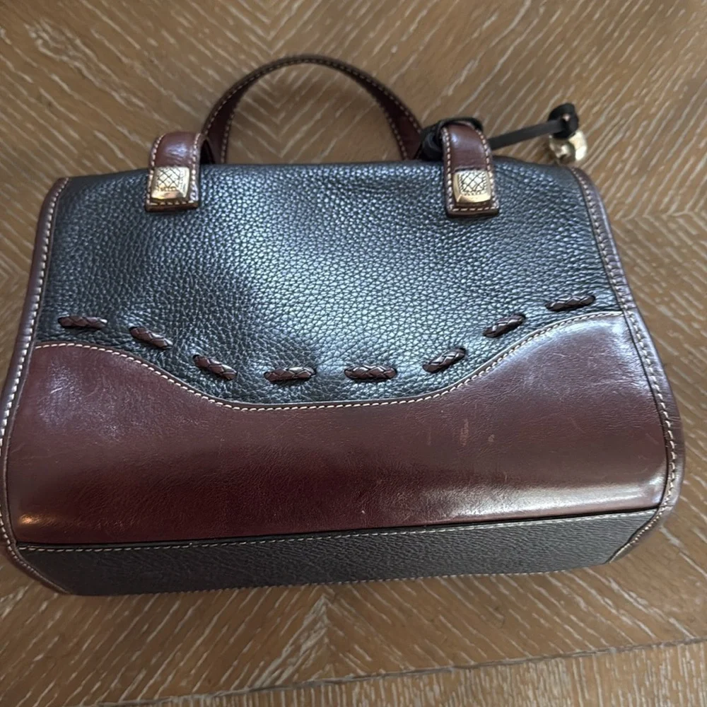 Brighton Pebble Leather Satchel Hobo Bag